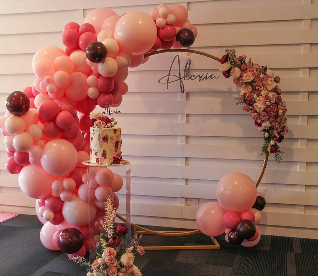 Balloon garlands, Balloons | Balloon Decors by Tei