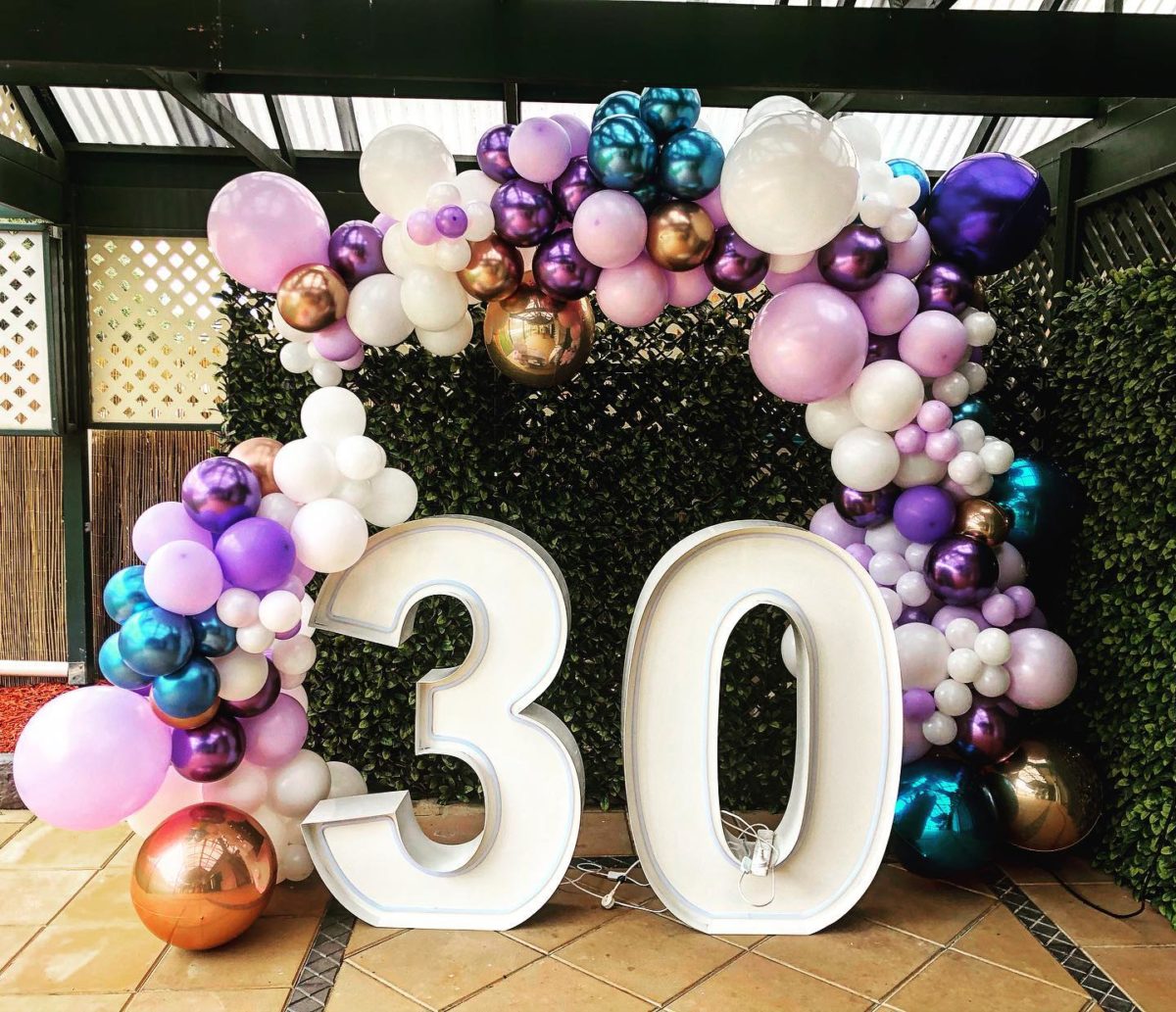 Balloon garlands, Balloons | Starlight Christmas and Party Superstore