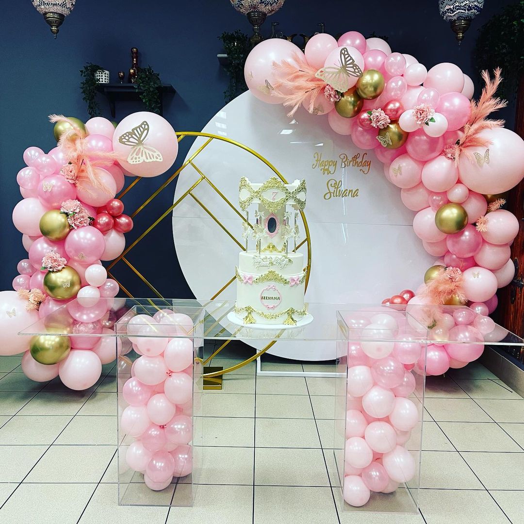 Balloon garlands, Balloons, Flower Wall | Lavish Events