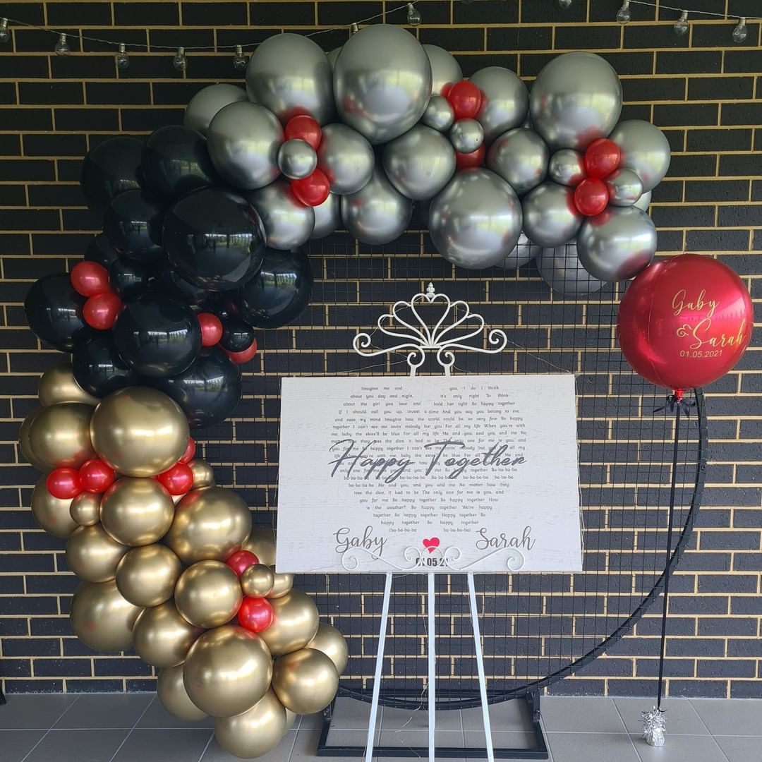 Balloon garlands, Balloons | Barossa Helium Balloons & Party Supplies