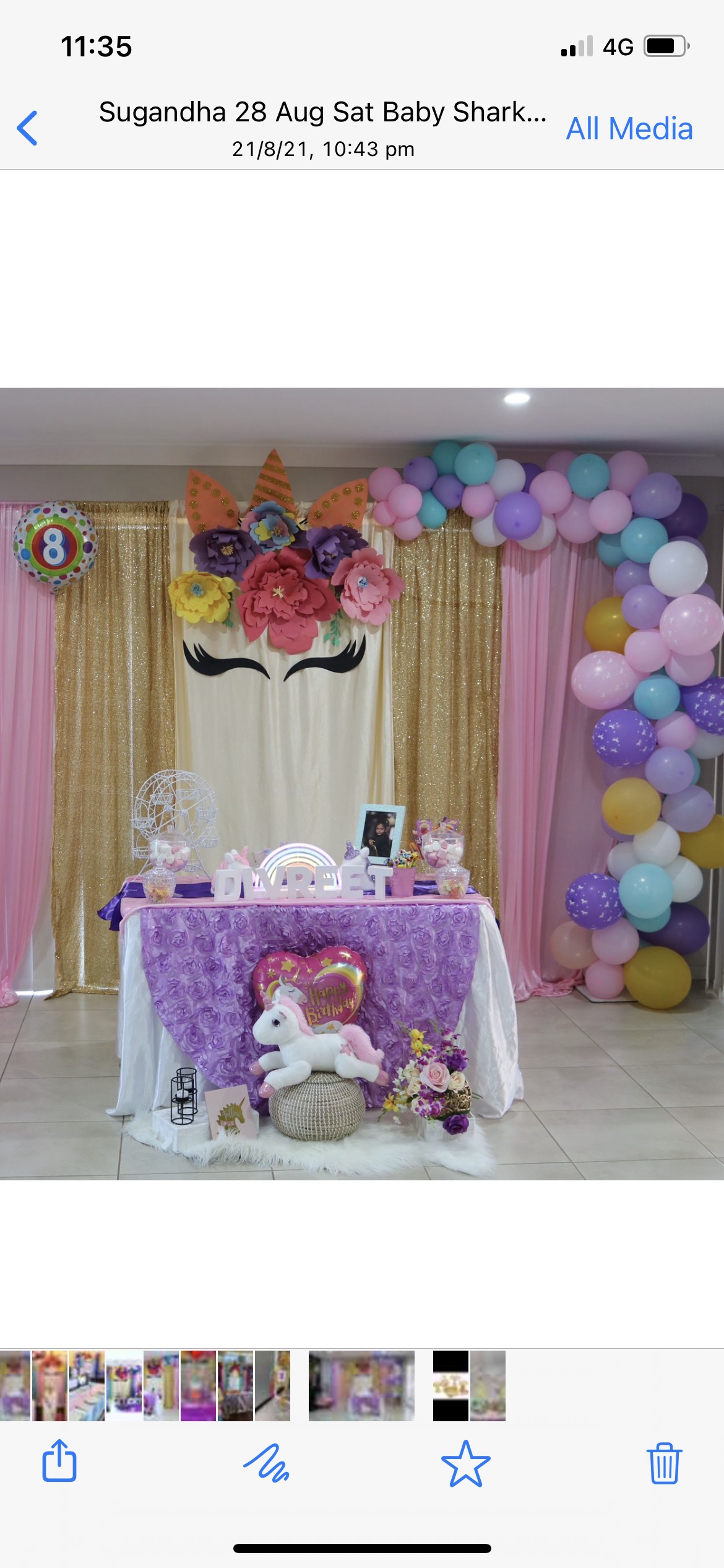 Balloon garlands | Shimmer N Shine Decors