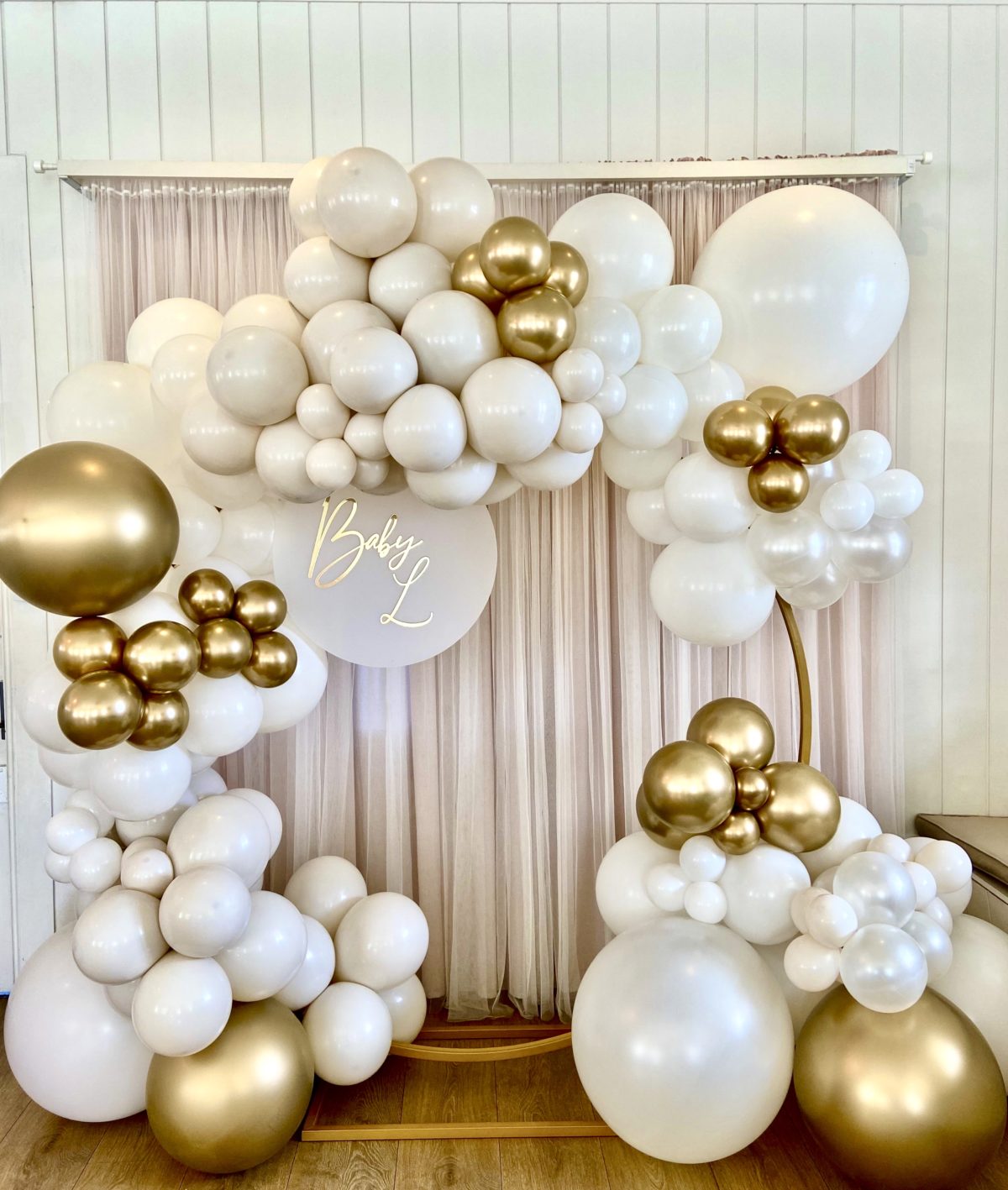 Balloon garlands, Flower Wall | Honey Mead Events