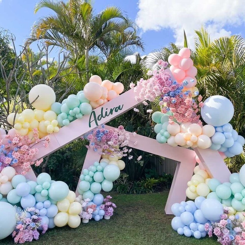 Balloon garlands, Wedding Decorations | Touch of heaven events