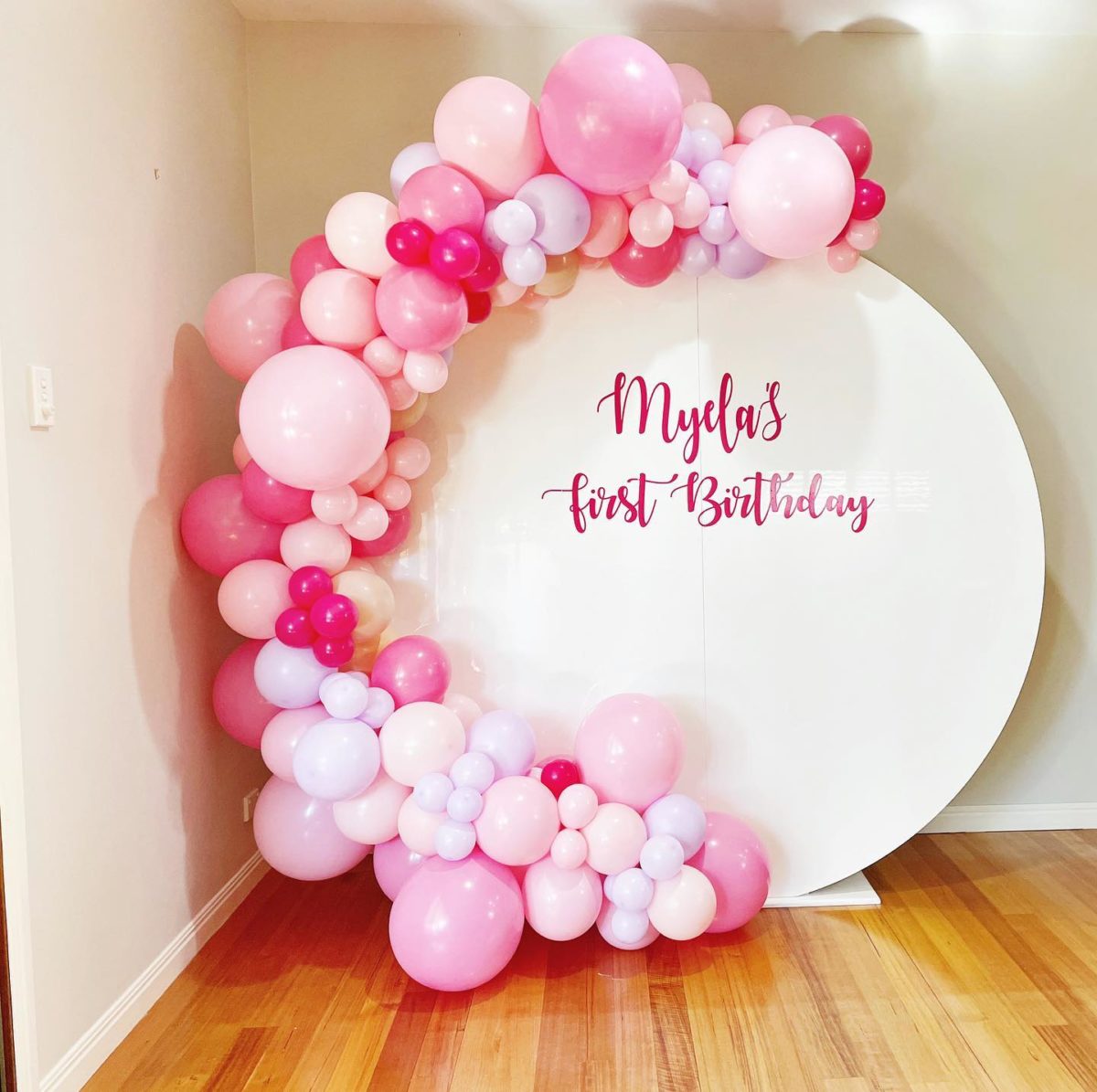 Balloon garlands | Bickiboo Designs