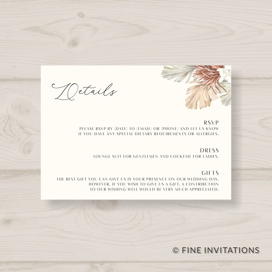 Wedding Card | Fine Invitations